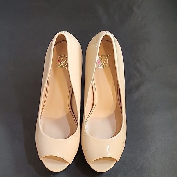 DELICIOUS PEEP TOE HIGH HEEL STILETTOS PLATFORM SHOE - Picture 3 of 16